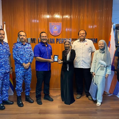 Handover with Akademi Latihan Pertahanan Awam