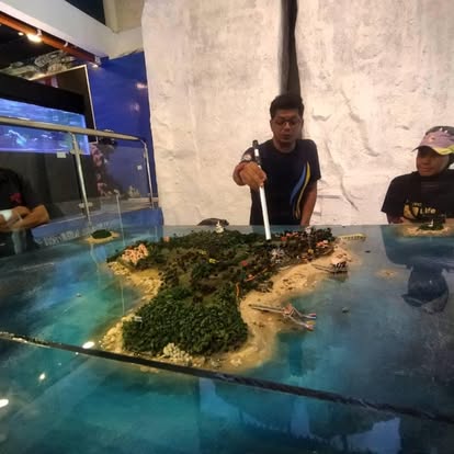 Island habitat model demonstration