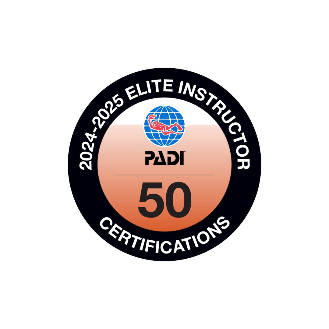 PADI Elite Instructor 2024–2025