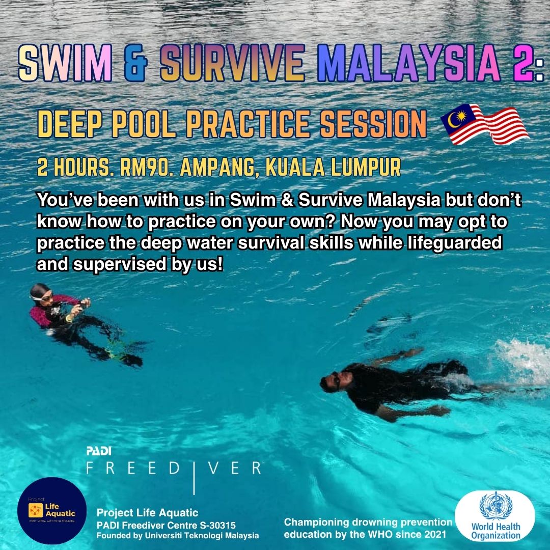 Swim & Survive Malaysia 2: Deep Pool Practice poster