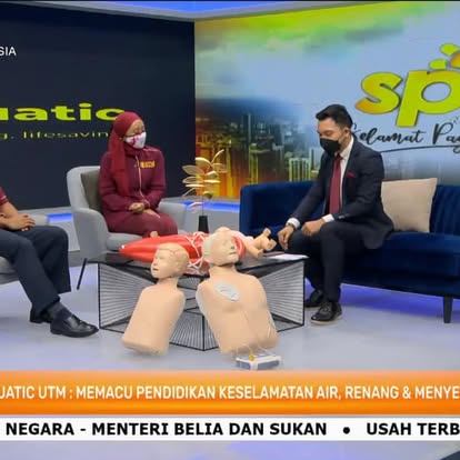 WORLD DROWNING PREVENTION INTERVIEW ON TV1, SELAMAT PAGI MALAYSIA, FEBRUARY 2022