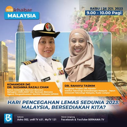 Apa Khabar Malaysia — Bernama TV, World Drowning Prevention Day 2023