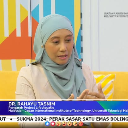 Dr Rahayu Tasnim featured on Selamat Pagi Malaysia