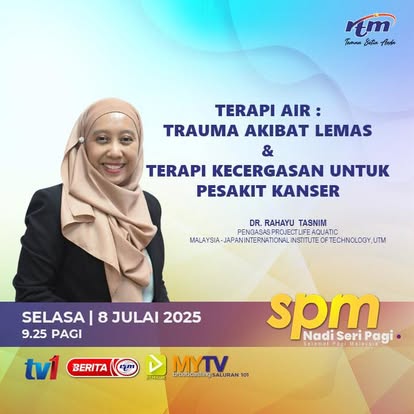 Selamat Pagi Malaysia — Terapi Air: Trauma Akibat Lemas & Terapi Kecergasan, 8 July 2025